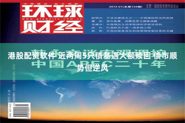 港股配资软件 近两周5只债基遇大额赎回 债市顺势但逆风