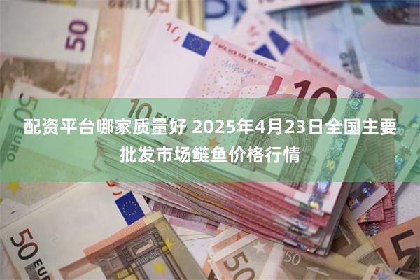配资平台哪家质量好 2025年4月23日全国主要批发市场鲢鱼价格行情